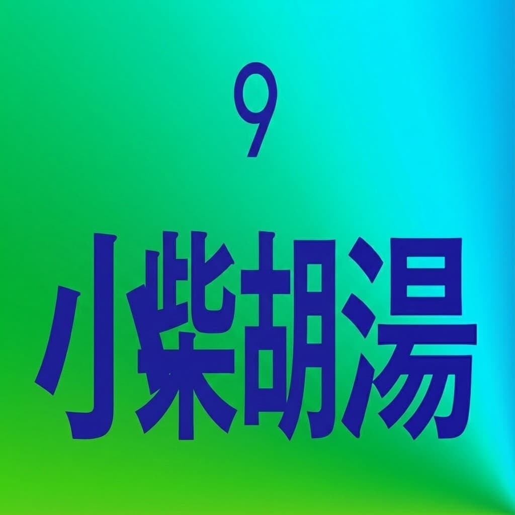 小柴胡湯（ショウサイコトウ）