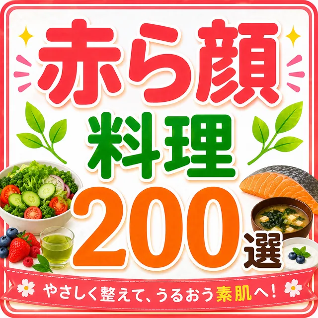 赤ら顔料理200選（準備中）